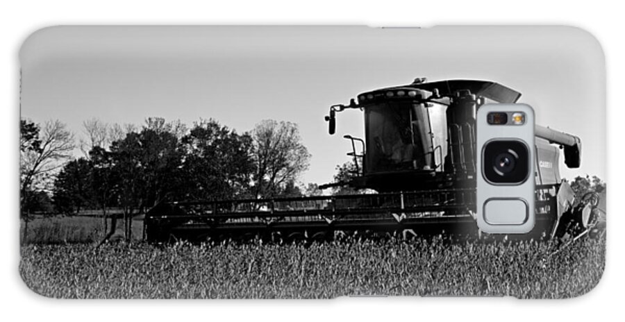 Ag Galaxy Case featuring the photograph Black and White Soybeans by David Zarecor