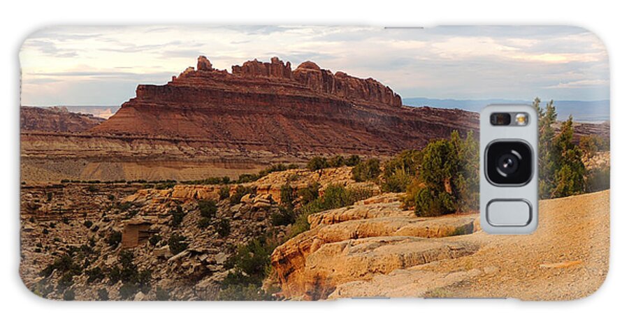 Utah Galaxy Case featuring the photograph Black Dragon Canyon Vista 6745 by Andrew Chambers