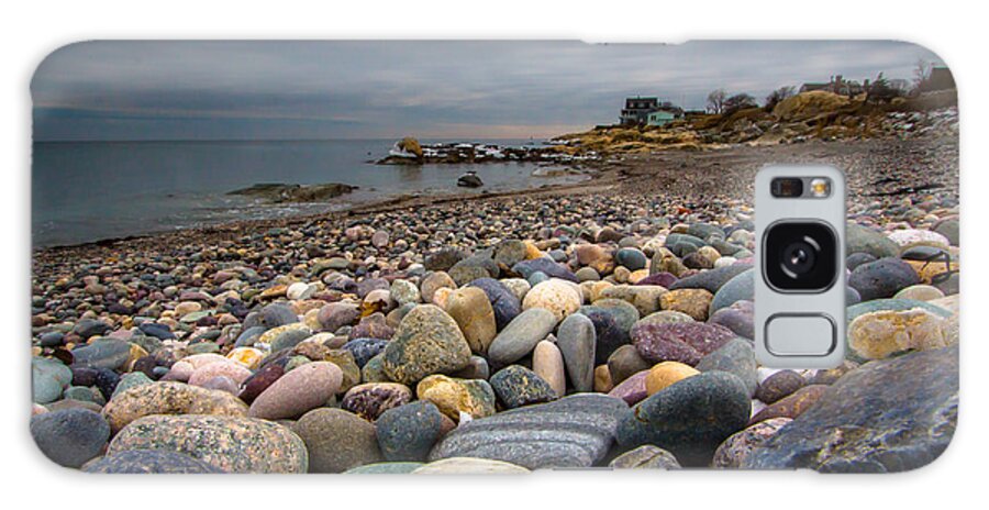 Cohasset Galaxy Case featuring the photograph Black Rock Beach by Brian MacLean