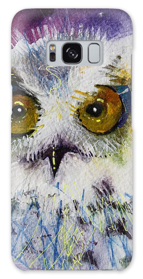 Moon Galaxy S8 Case featuring the painting Bloomer by Laurel Bahe