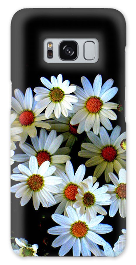Flowers Galaxy Case featuring the photograph Blossoming darkness by Pauli Hyvonen
