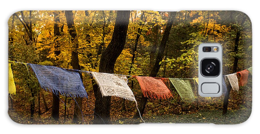 Fall Galaxy Case featuring the photograph Blowing In The Wind by Wayne Meyer