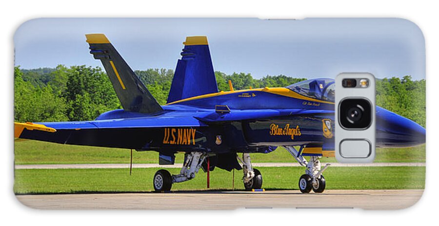 Blue Angels Galaxy Case featuring the photograph Blue Angel 1 by Dan Myers