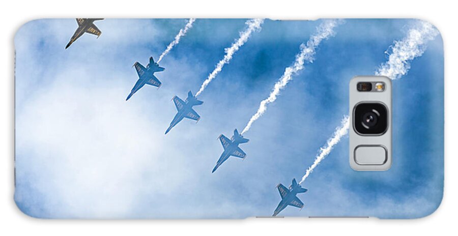 Blue Angels Galaxy Case featuring the photograph Blue Angels by Kate Brown