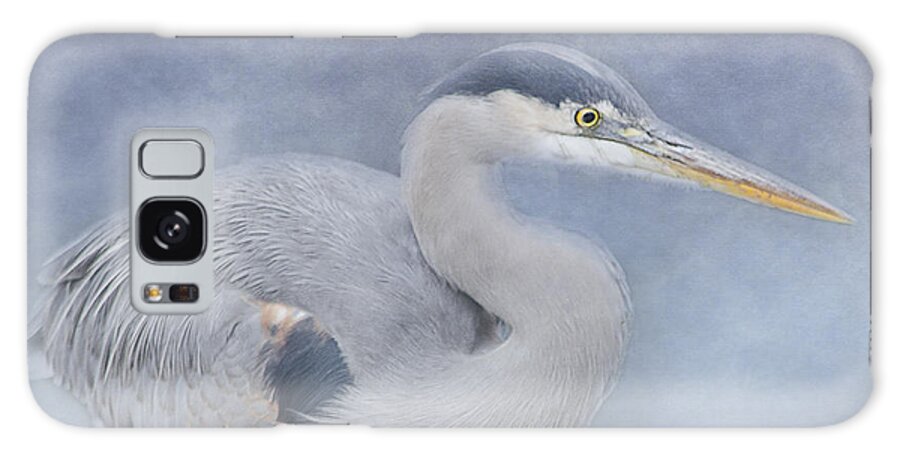 Creativity Galaxy Case featuring the photograph Blue Heron Art - Creativity by Jordan Blackstone
