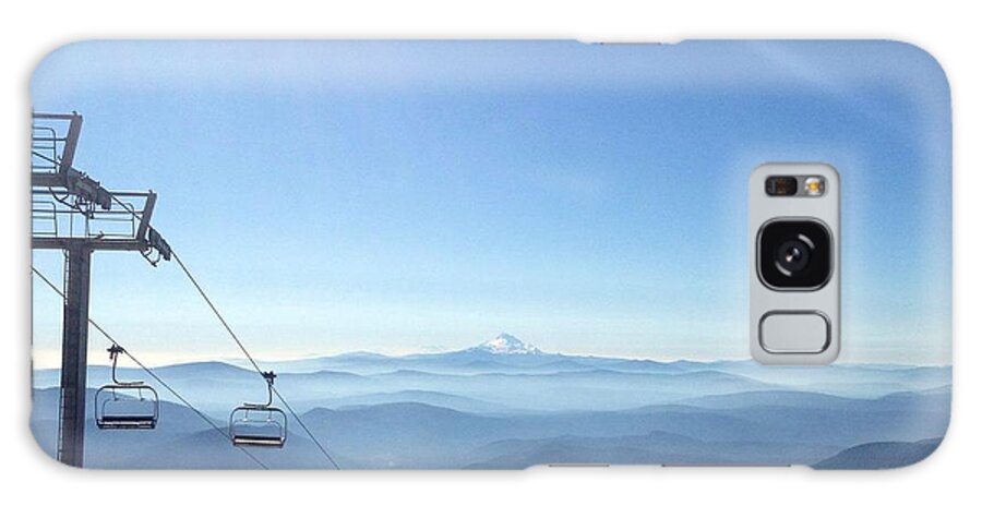 Mountain View Galaxy Case featuring the photograph Blue Yonder by Susan Garren