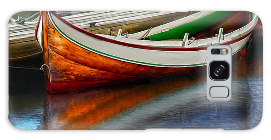 Row Galaxy Case featuring the digital art Boat by Rick Mosher