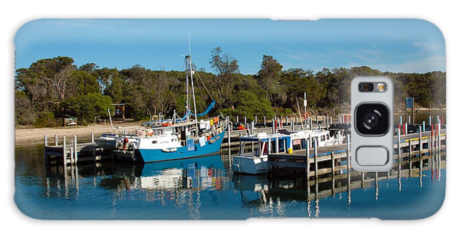 Ocean Galaxy Case featuring the photograph Boats by Glen Johnson
