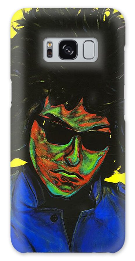 Bob Dylan Paintings Galaxy S8 Case featuring the painting Bob Dylan by Edward Pebworth