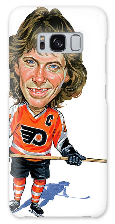 Bobby Clarke Galaxy Case featuring the painting Bobby Clarke by Art 