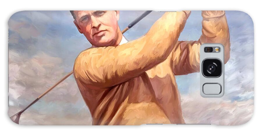 Bobby-jones Galaxy Case featuring the painting bobby Jones by Tim Gilliland