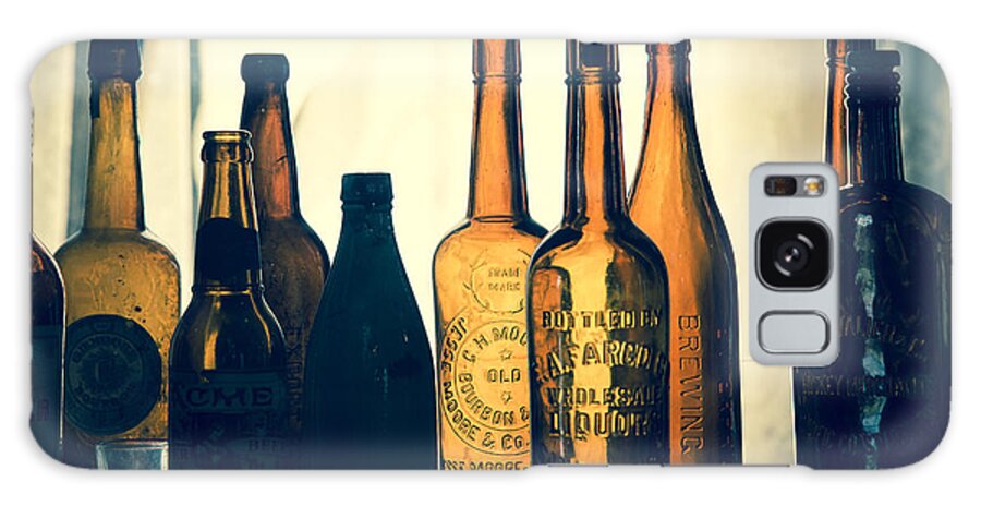 Antique Bottles Galaxy Case featuring the photograph Bodies Bottles by Jim Snyder