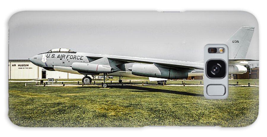 Aerial Warfare Galaxy Case featuring the photograph Boeing B-47B Stratojet bomber by Chris Smith