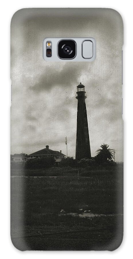Bolivar Lighthouse Galaxy S8 Case featuring the digital art Bolivar Lighthouse by Linda Unger