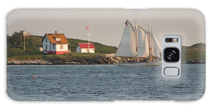 Boat Galaxy Case featuring the photograph Boothbay Maine Region by Carl D. Walsh