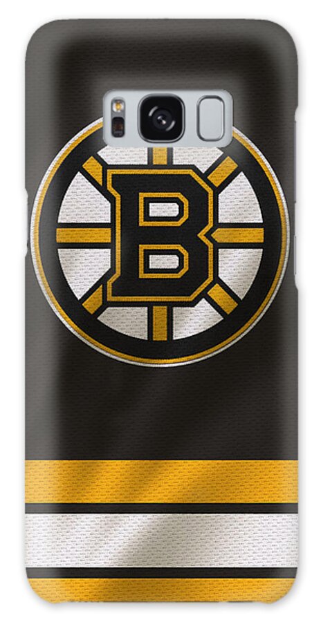 Bruins Galaxy Case featuring the photograph Boston Bruins Uniform by Joe Hamilton