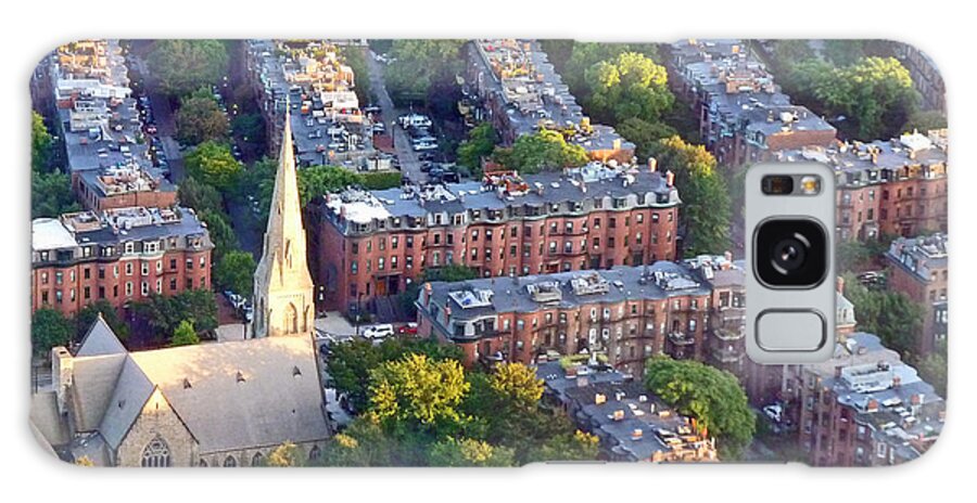 Boston Galaxy S8 Case featuring the photograph Boston Church by Cheryl Del Toro