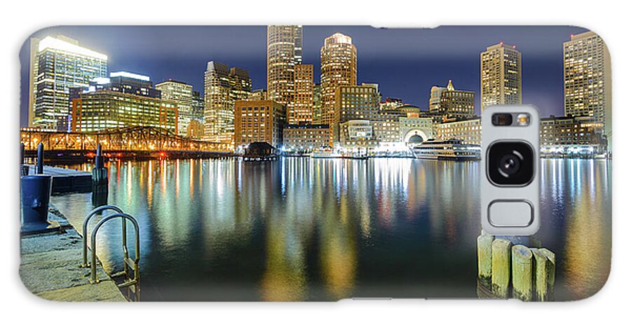 Outdoors Galaxy Case featuring the photograph Boston Skylines by Noppawat Tom Charoensinphon