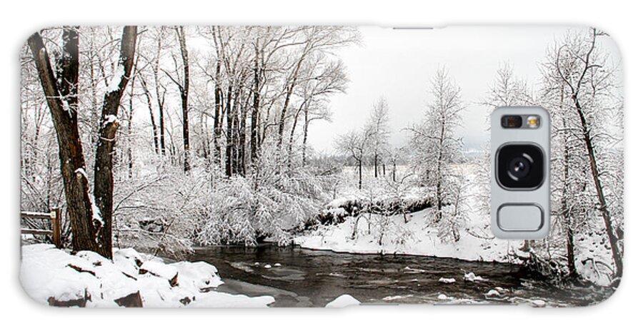 Creeks Galaxy Case featuring the photograph Boulder Creek Winter by Juli Ellen