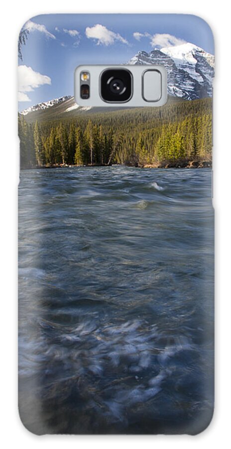 Landscape Galaxy S8 Case featuring the photograph Bow River at Lake Louise by Tony Mills