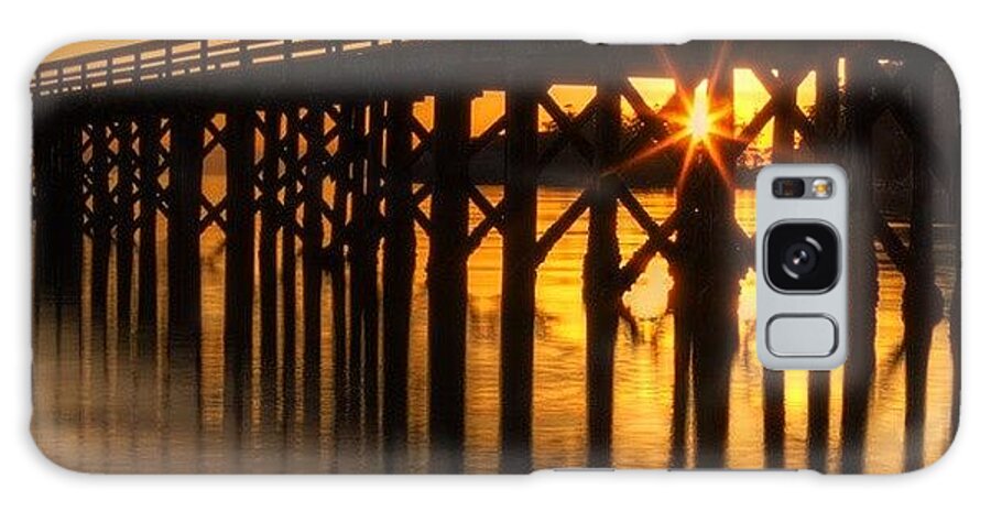 Washingtonstate Galaxy Case featuring the photograph Bowman Bay Pier

#sunset by Mark Kiver