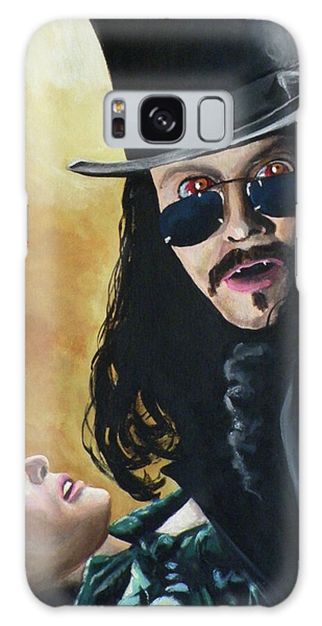 Bram Stoker's Draulca Galaxy S8 Case featuring the painting Bram Stoker's Dracula by Tom Carlton