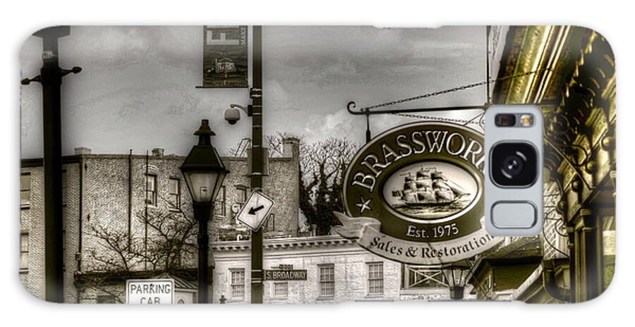 Fells Point Galaxy Case featuring the photograph Brassworks by Debbi Granruth