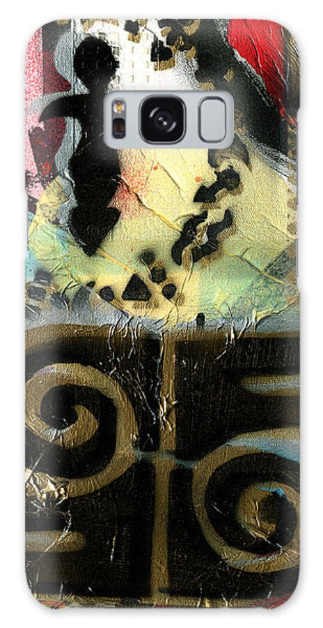 Everett Spruill Galaxy Case featuring the painting Bravery / Valor by Everett Spruill