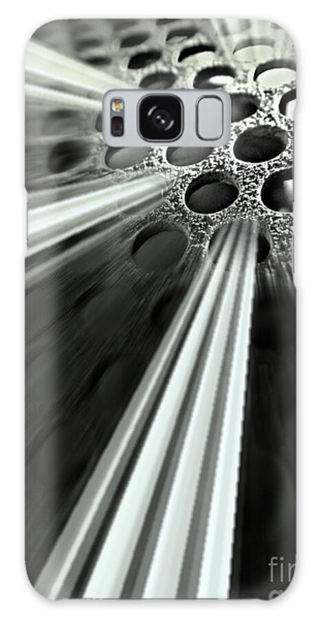 Metal Galaxy Case featuring the photograph Breaking out by Clare Bevan