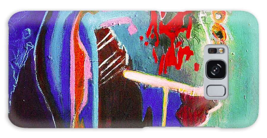 Abstract Galaxy S8 Case featuring the painting Breakthrough by Jeff Barrett