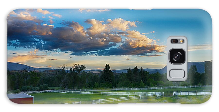 Colorado Sunset Galaxy Case featuring the photograph Breathtaking Colorado Sunset 1 by Angelina Tamez