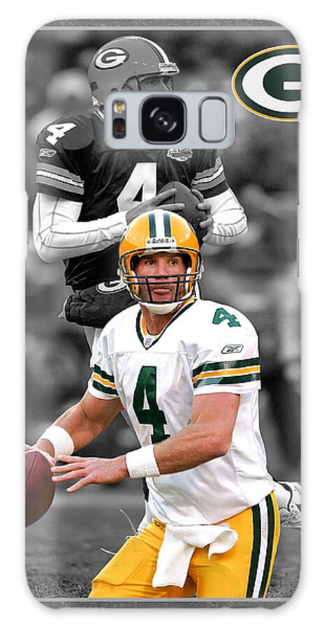 Brett Favre Galaxy Case featuring the photograph Brett Favre Packers by Joe Hamilton