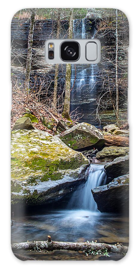 Waterfall Galaxy Case featuring the photograph Bridal Veil Falls by David Downs