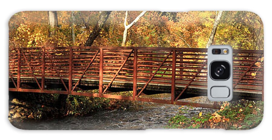 Bridge Galaxy S8 Case featuring the photograph Bridge On Big Chico Creek by James Eddy