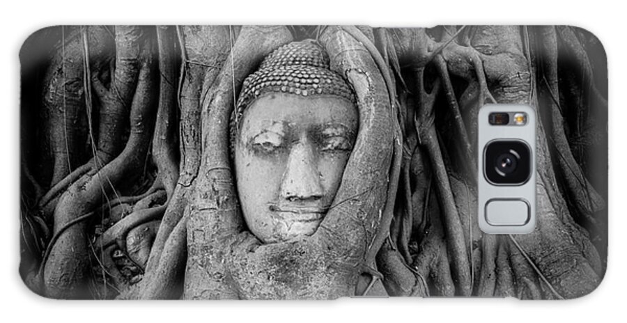 Buddha Galaxy Case featuring the photograph Buddha in the Banyan Tree by Dean Harte