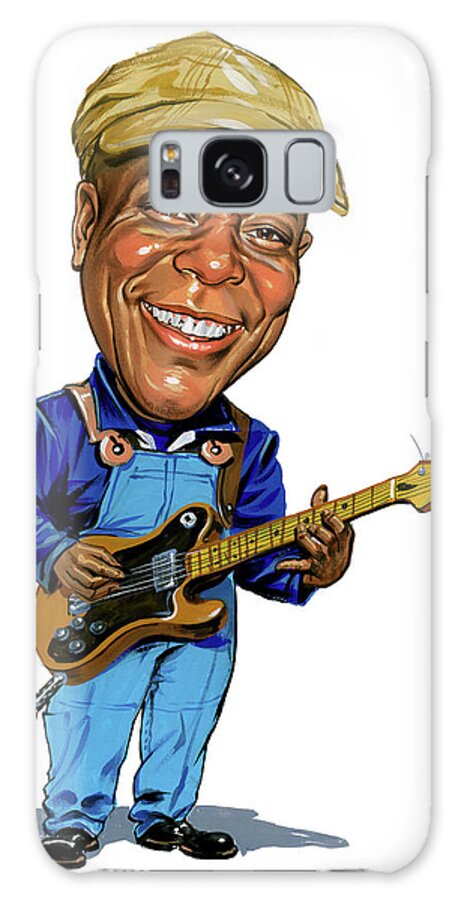 Buddy Guy Galaxy Case featuring the painting Buddy Guy by Art 