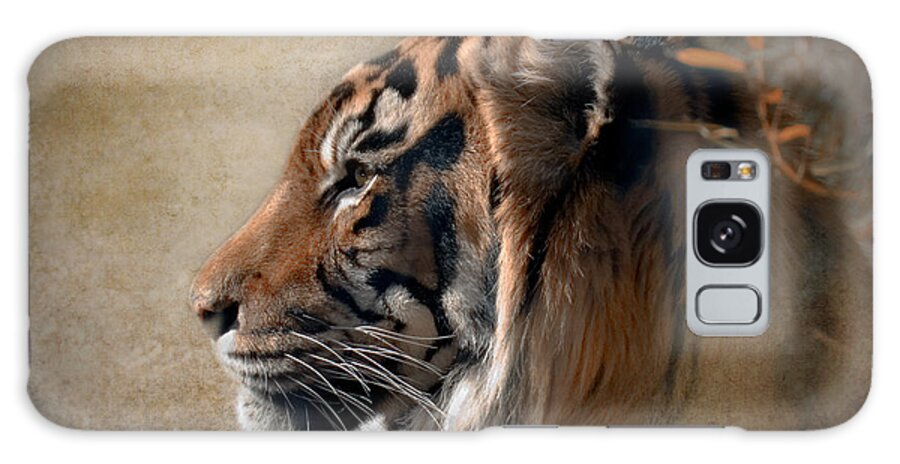 Tiger Galaxy Case featuring the photograph Burning Bright by Betty LaRue