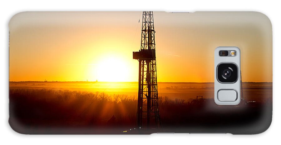 Oil Rig Galaxy S8 Case featuring the photograph Cac001-177 by Cooper Ross