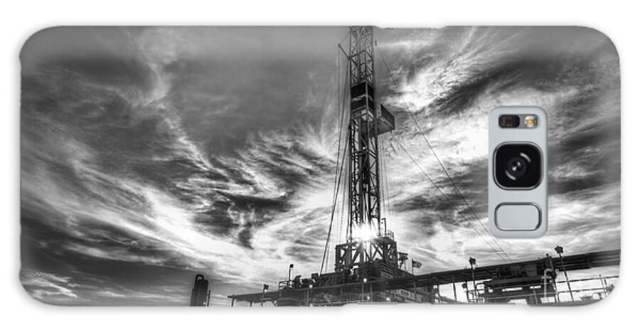Oil Rig Galaxy Case featuring the photograph Cac001-7 by Cooper Ross