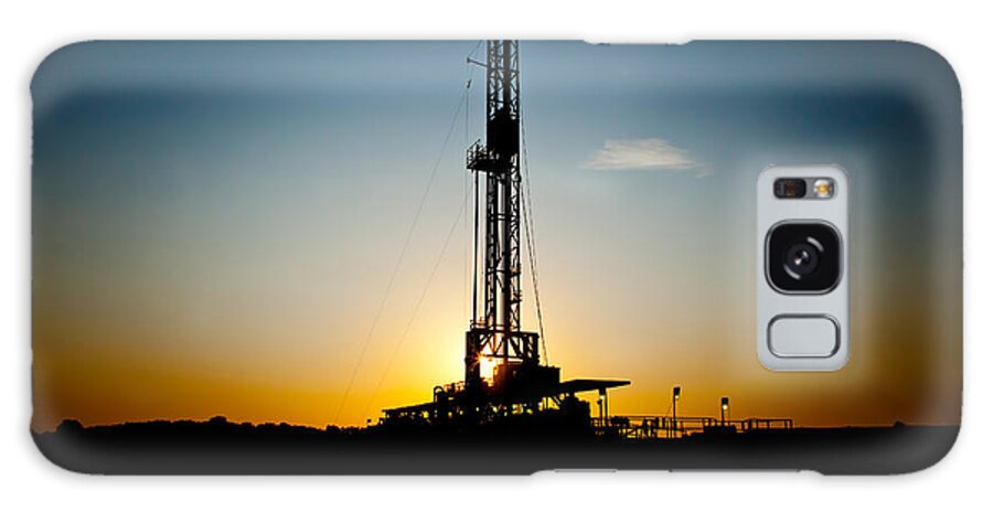 Oil Rig Galaxy Case featuring the photograph Cac003-68 by Cooper Ross