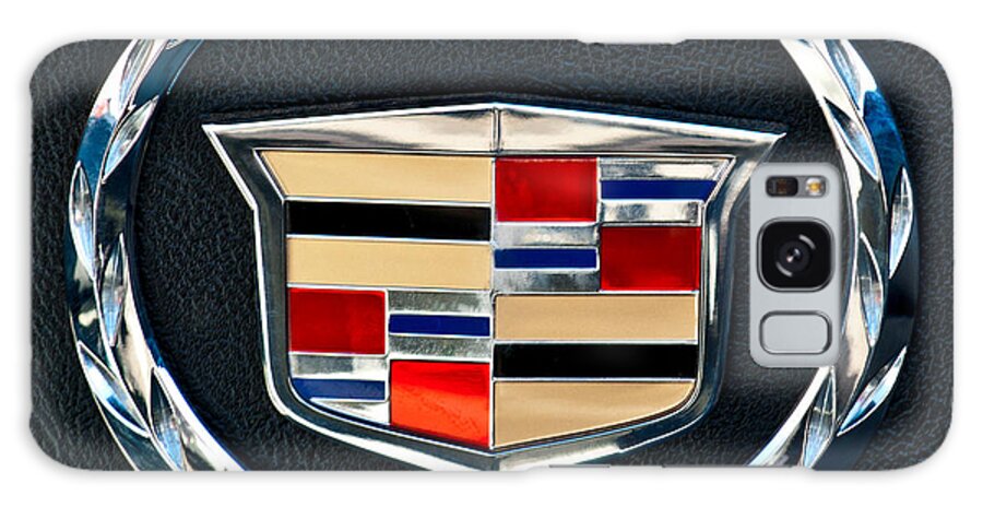 Cadillac Emblem Galaxy S8 Case featuring the photograph Cadillac Emblem by Jill Reger