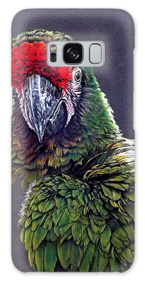 Birds Galaxy Case featuring the painting Cali by Linda Becker