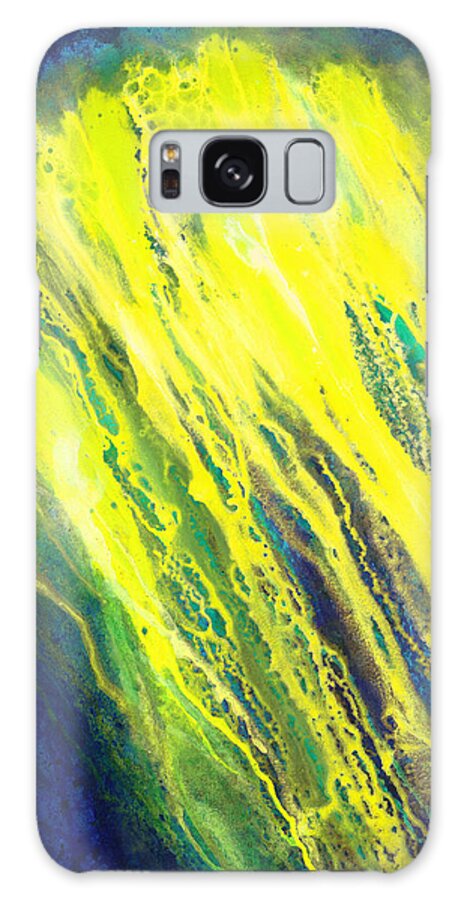 Abstract Galaxy Case featuring the painting Canopus by Lynda Hoffman-Snodgrass