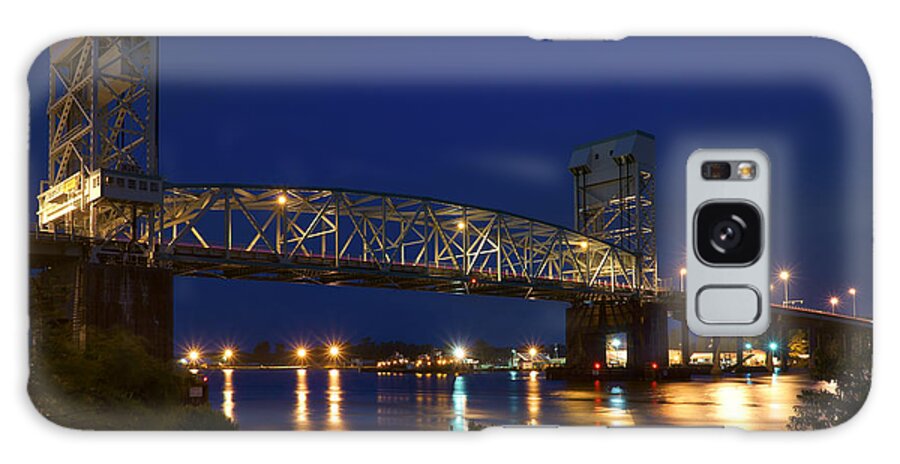Cape Fear Memorial Bridge Galaxy S8 Case featuring the photograph Cape Fear Memorial Bridge 2 - North Carolina by Mike McGlothlen