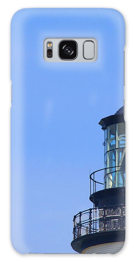Lighthouse Galaxy Case featuring the photograph Cape Lookout Light 2014 14 by Cathy Lindsey