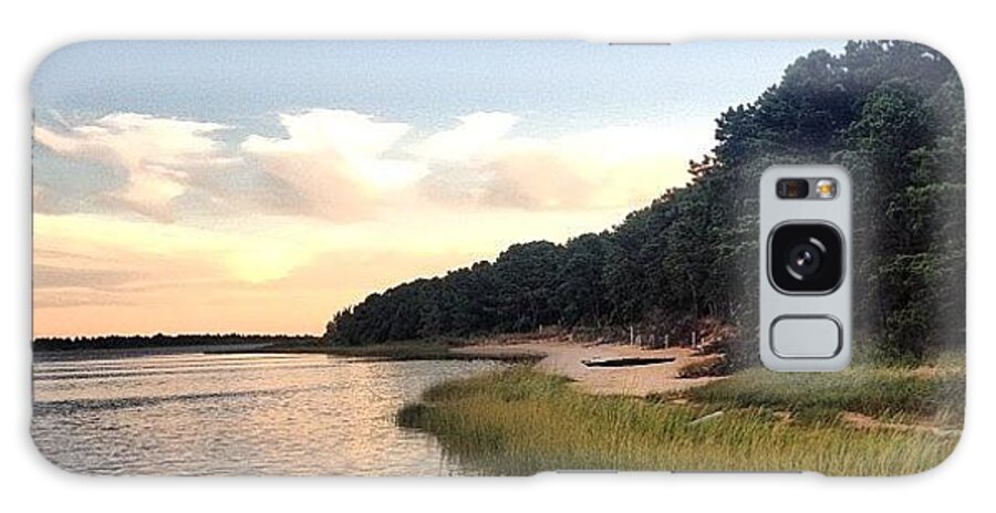 Beautiful Galaxy Case featuring the photograph #capecod by Erika Johnson