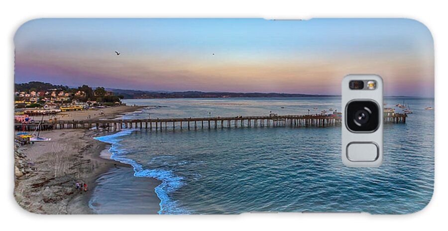 Capitola Galaxy Case featuring the photograph Capitola Pier by Tommy Farnsworth