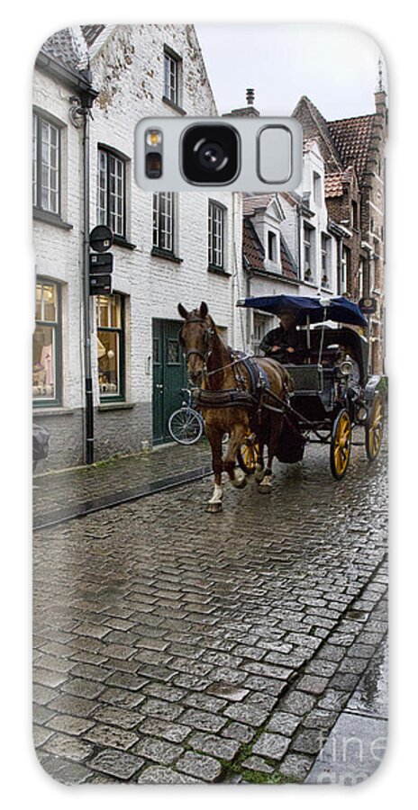 Europe Galaxy Case featuring the photograph Carriage Ride in Brugges by Crystal Nederman