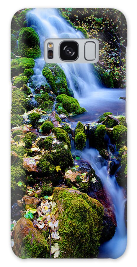 Landscape Galaxy Case featuring the photograph Cascade Creek by Chad Dutson