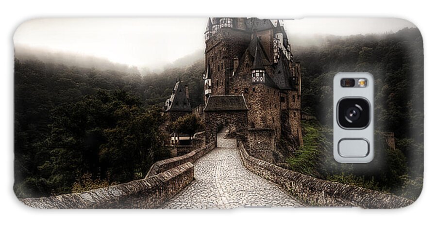 Castle Galaxy Case featuring the photograph Castle in the mist by Ryan Wyckoff